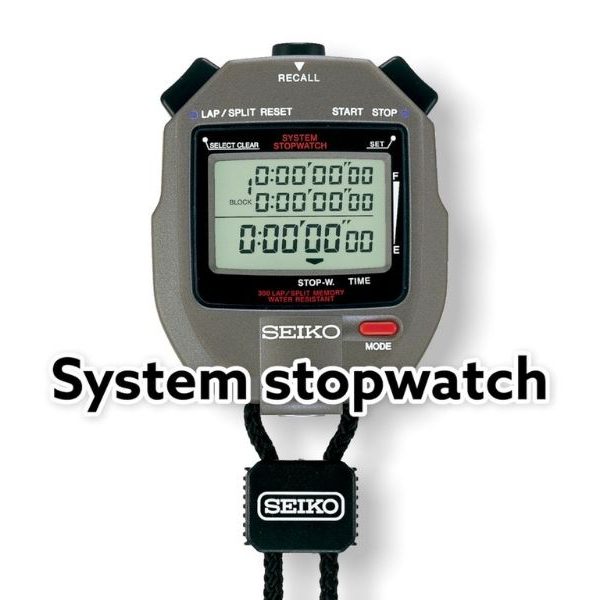 セイコーのシステムストップウォッチが入荷しました！